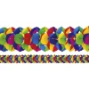 Giant Supercolour Paper Garland - 10M<Party Delights Sale