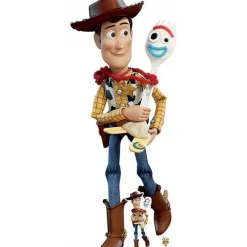 Giant Woody & Forky Cardboard Cutout - 162Cm X 63Cm<Party Delights Clearance