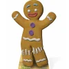 Gingerbread Man Shrek Cardboard Cutout - 75Cm X 51Cm<Party Delights