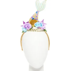 Glitter Floral Mermaid Headband<Party Delights Online