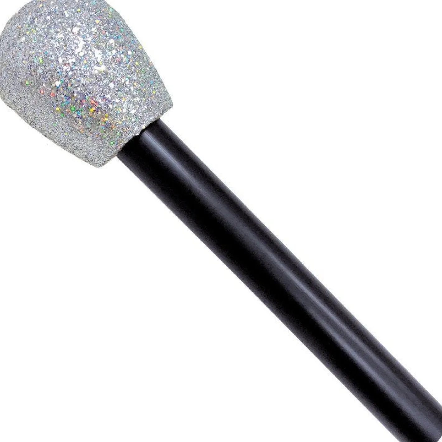 Glitter Microphone - 22Cm<Party Delights Online