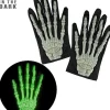 Men's Party Delights Men's<Glow In The Dark 3D Skeleton Gloves - Adult