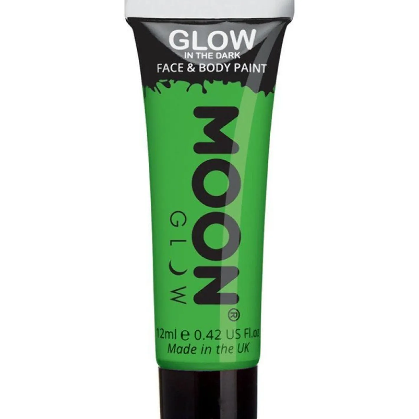 Glow In The Dark Face & Body Paint - Green 12Ml<Party Delights Hot