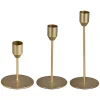 Party Delights Halloween Home Decor<Gold Candle Stick Holders (3Pk)