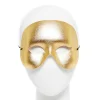 Gold Cocktail Domino Masquerade Mask<Party Delights