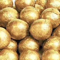 Gold Foil Chocolate Balls X25<Party Delights Hot