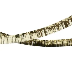 Gold Foil Fringed Garland - 5M<Party Delights Hot