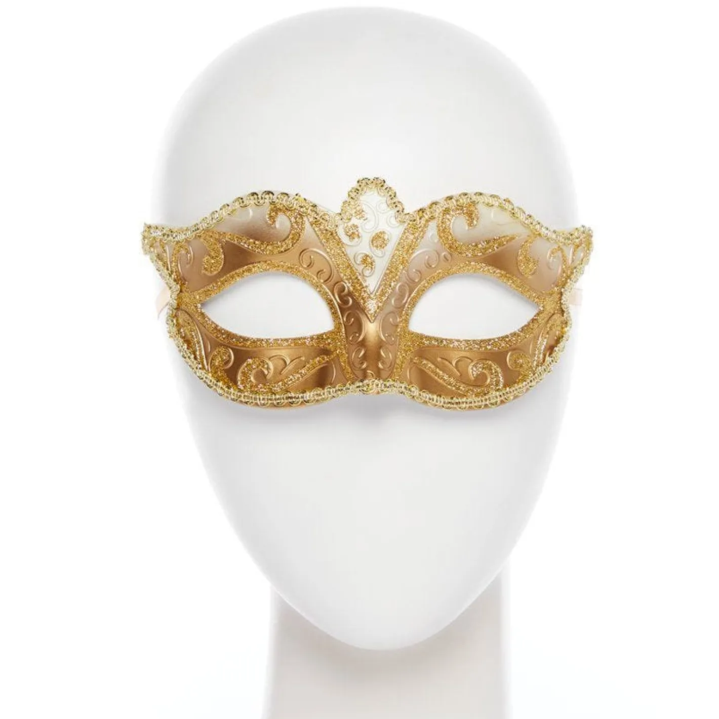 Gold Glitter Mask<Party Delights