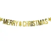 Gold Merry Christmas Banner - 1.5M<Party Delights