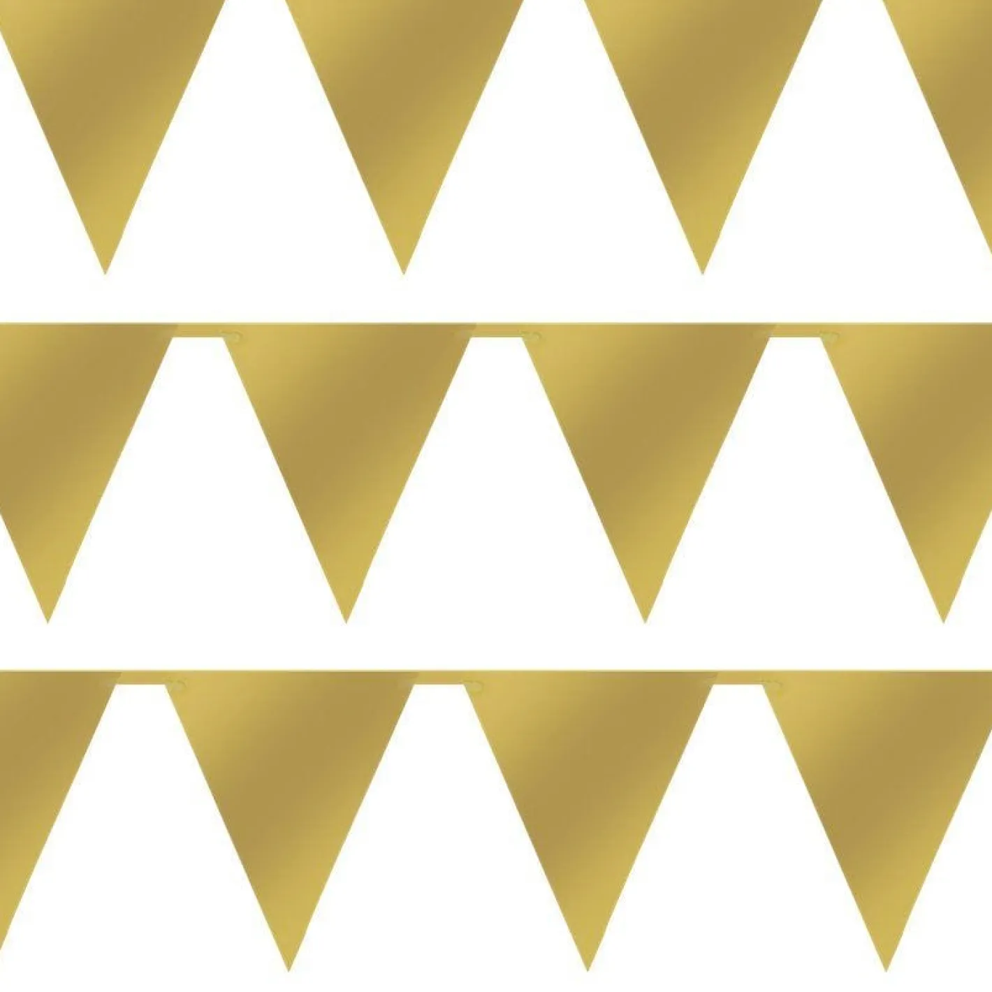Gold Paper Bunting - 4.5M<Party Delights Discount