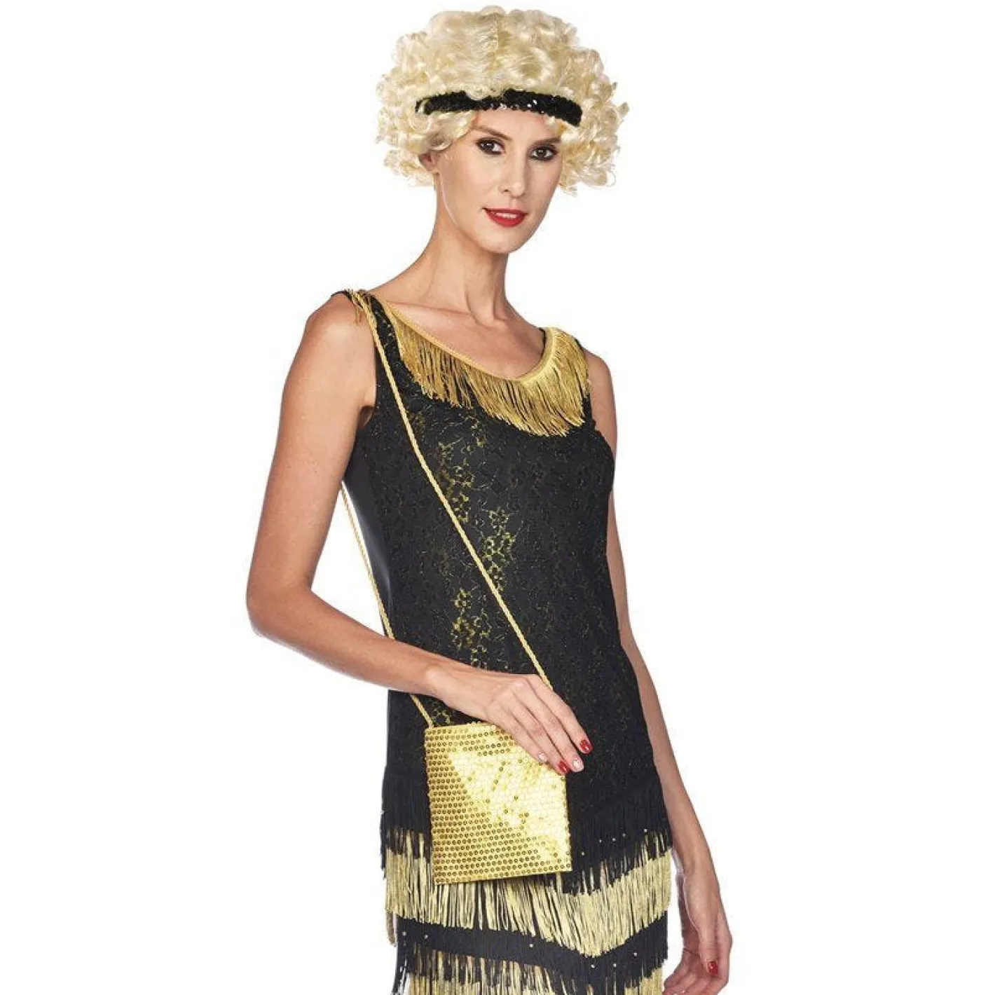 Gold Sequin Bag<Party Delights Best