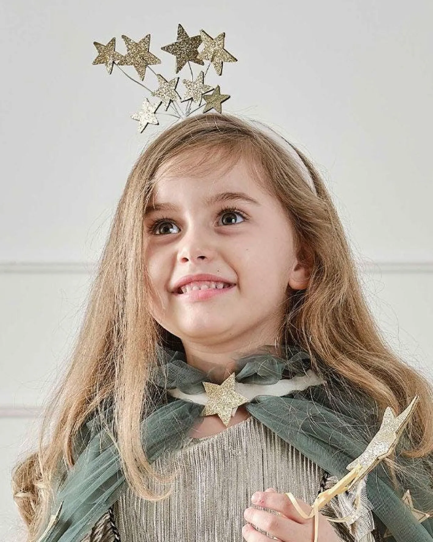 Party Delights Costume Accessories<Gold Star Headband