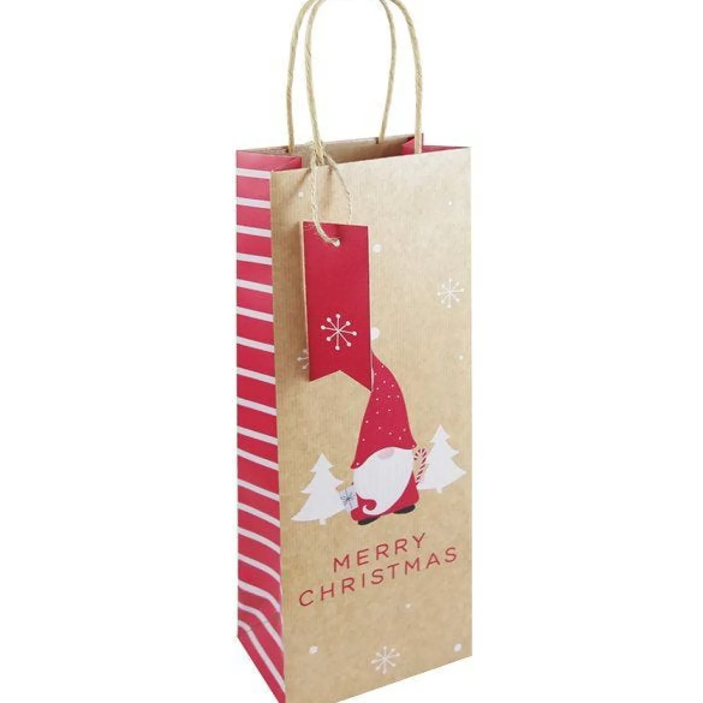 Party Delights Gift Wrapping<Gonk Bottle Bag - 35.5Cm X 12.5Cm