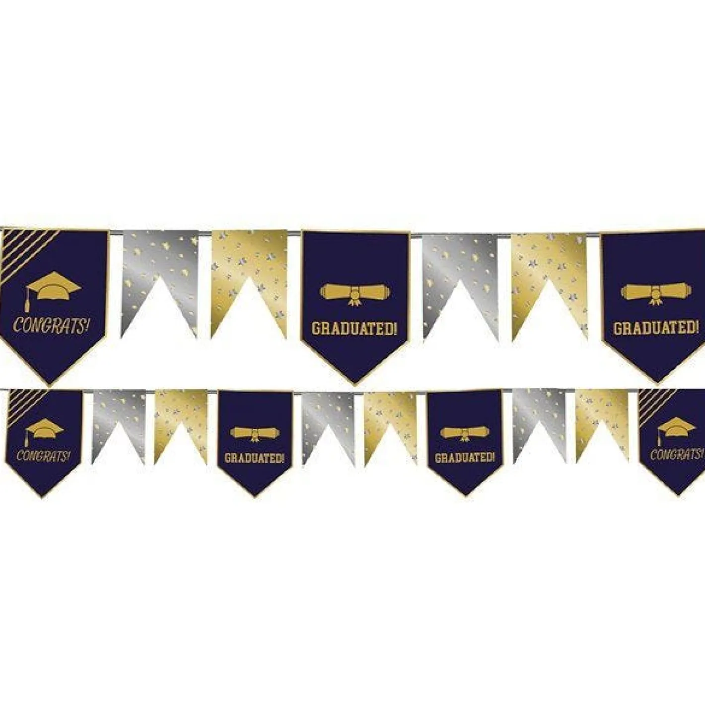 Graduation Garland Bunting - 6M<Party Delights Online