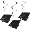 Graduation Hanging Swirls (3Pk)<Party Delights Sale