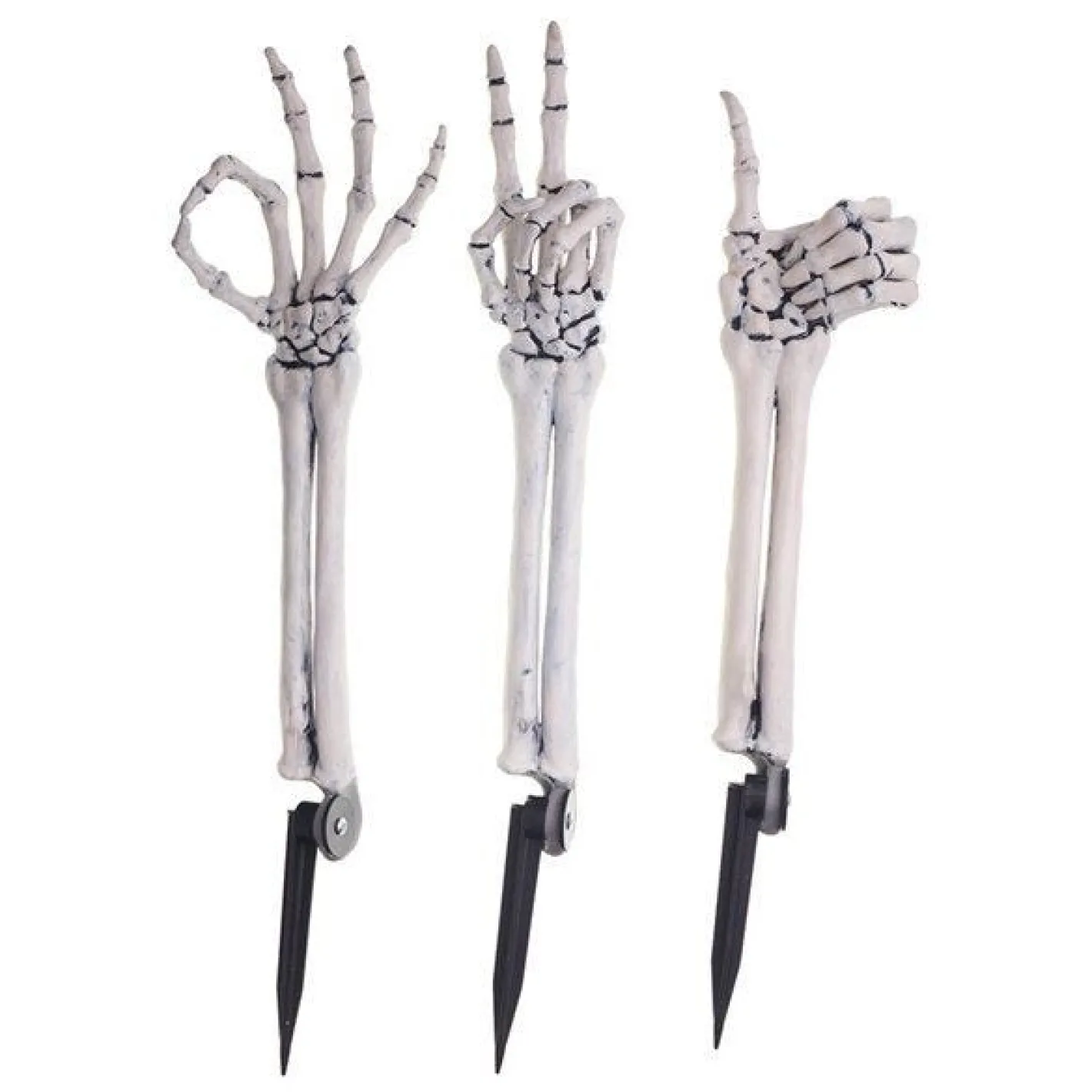 Party Delights Props<Grave Greeting Skeleton Arms (3Pk)