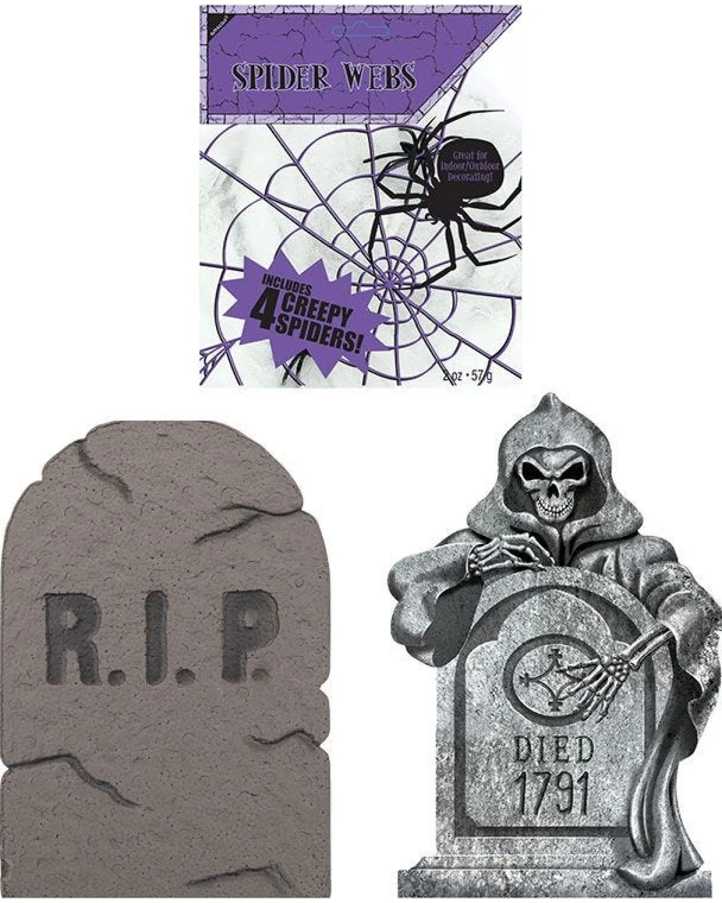 Party Delights Outdoor Decorations<Graveyard Decorating Kit