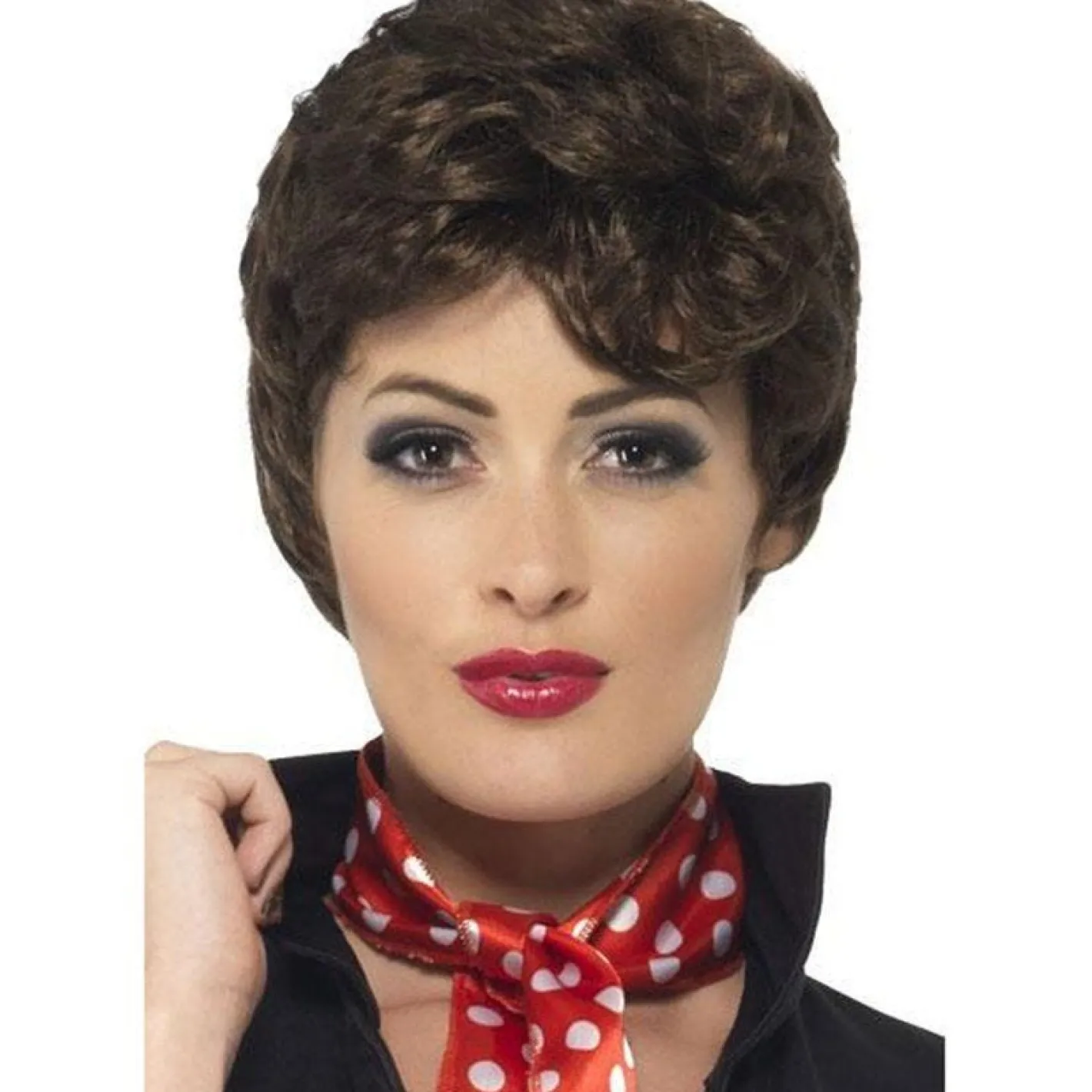 Grease Brown Rizzo Wig<Party Delights Discount
