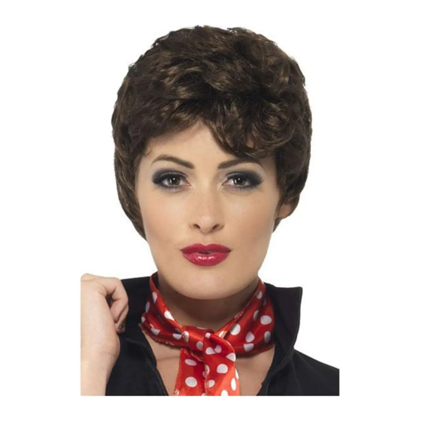 Grease Brown Rizzo Wig<Party Delights Discount