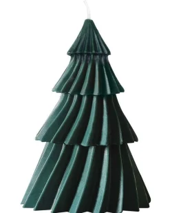 Party Delights Tableware<Green Tree Shaped Candle