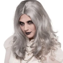 Women's Party Delights Women's<Grey Zombie Wig