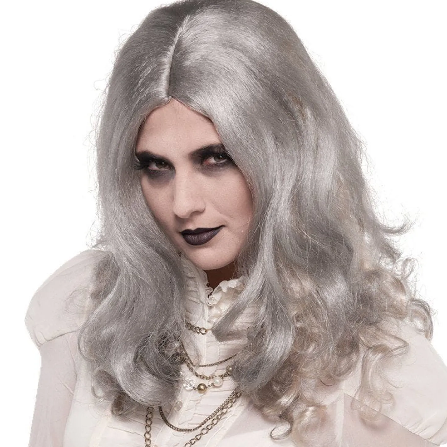 Grey Zombie Wig<Party Delights Outlet
