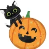 Party Delights Balloons<Halloween Cat & Pumpkin Supershape Balloon - 29" Foil