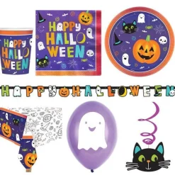 Party Delights Tableware<Halloween Friends - Deluxe Party Pack For 16
