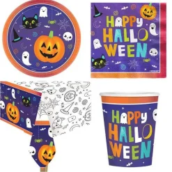 Party Delights Tableware<Halloween Friends - Value Party Pack For 8