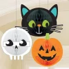 Party Delights Hanging Decorations<Hallo-Ween Friends Honeycomb Decorations (3Pk)