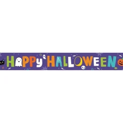 Party Delights Hanging Decorations<Hallo-Ween Friends Paper Banners - 1M (3Pk)