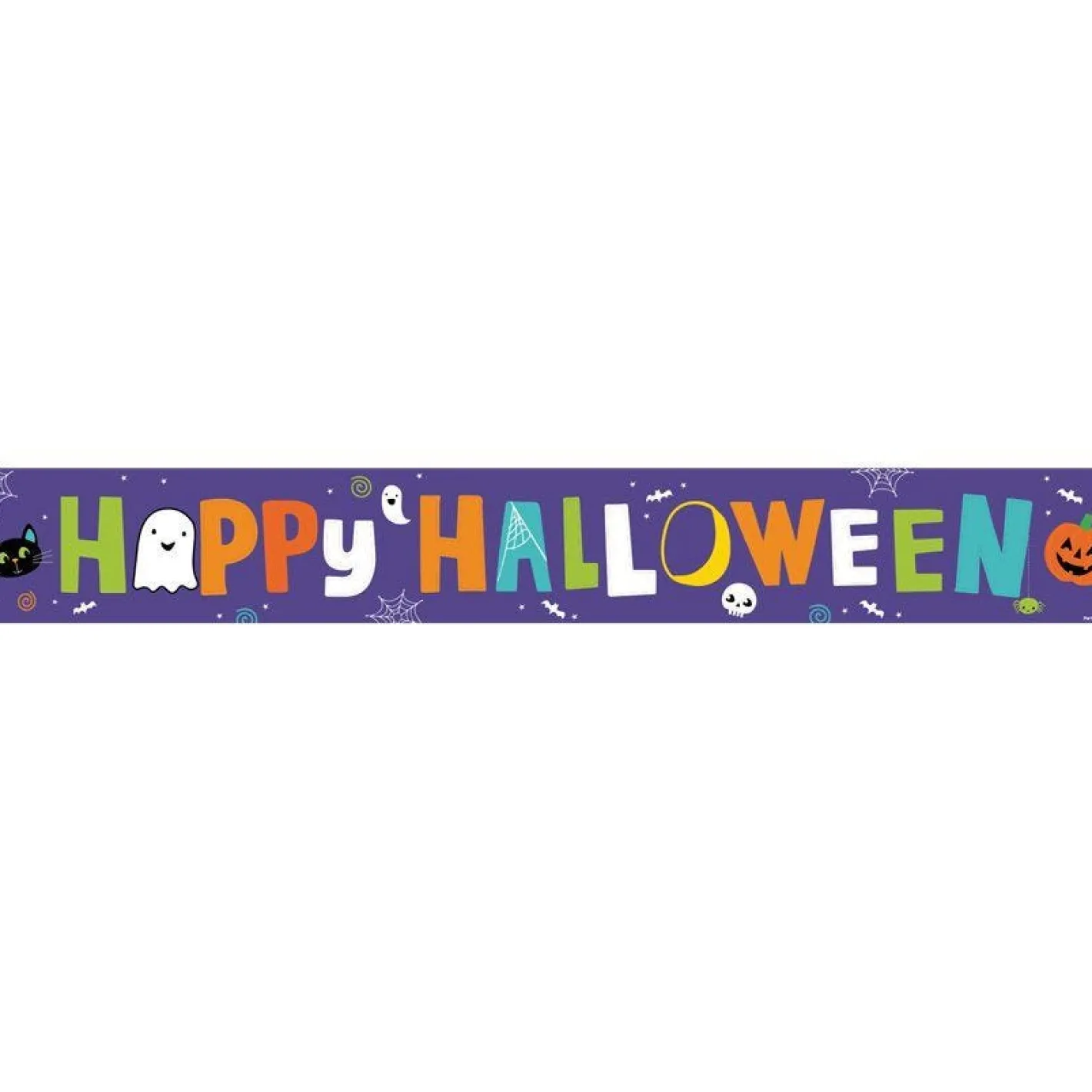 Party Delights Hanging Decorations<Hallo-Ween Friends Paper Banners - 1M (3Pk)