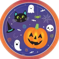 Party Delights Tableware<Hallo-Ween Friends Plates 23Cm (8Pk)