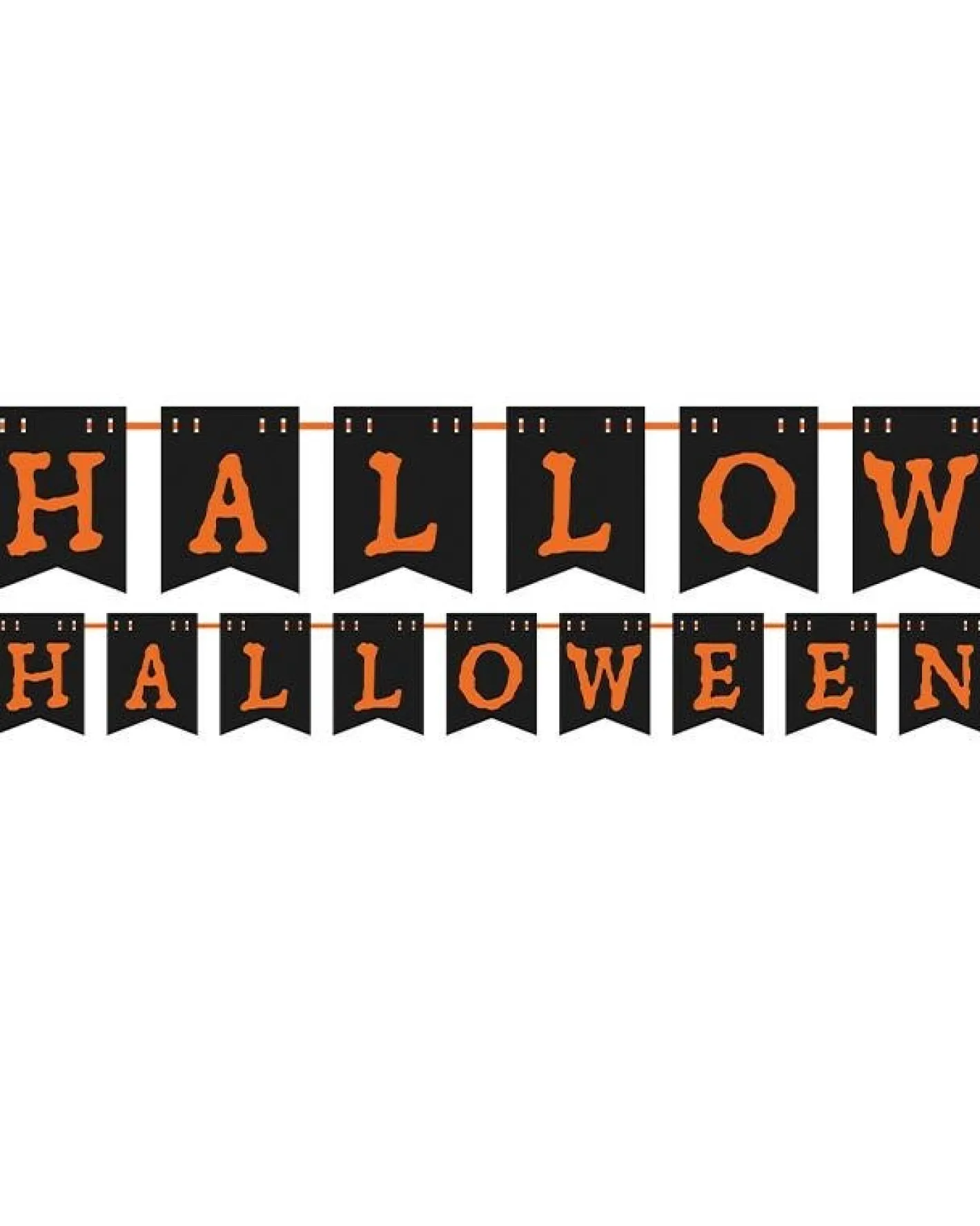 Party Delights Hanging Decorations<Halloween Letter Banner - 2.2M