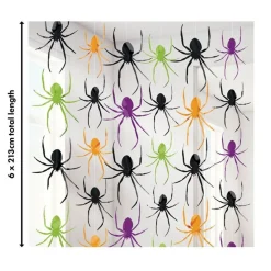 Halloween Spider String Decoration - 2M (6Pk)<Party Delights Best
