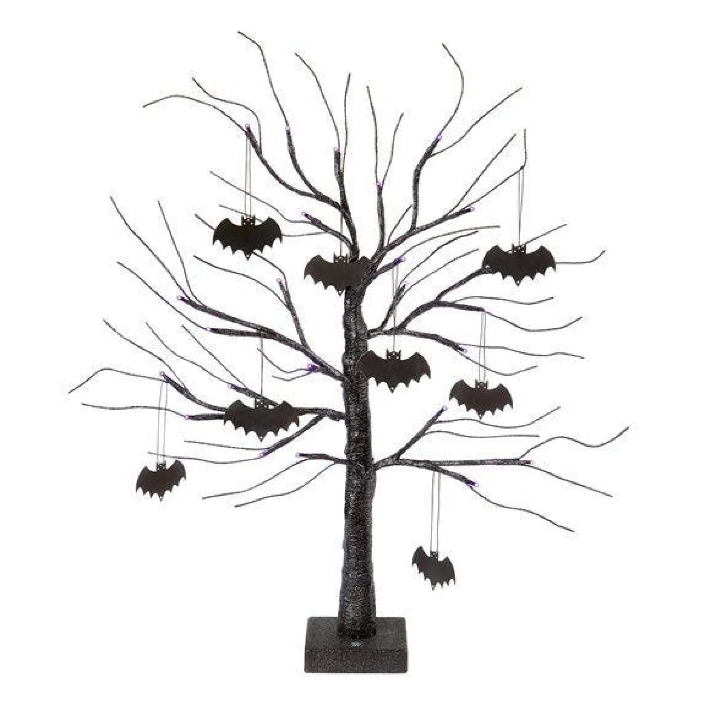Party Delights Props<Halloween Tree With Metal Bats - 68Cm