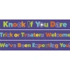 Halloween Trick Or Treat Paper Banners - 1M<Party Delights Online