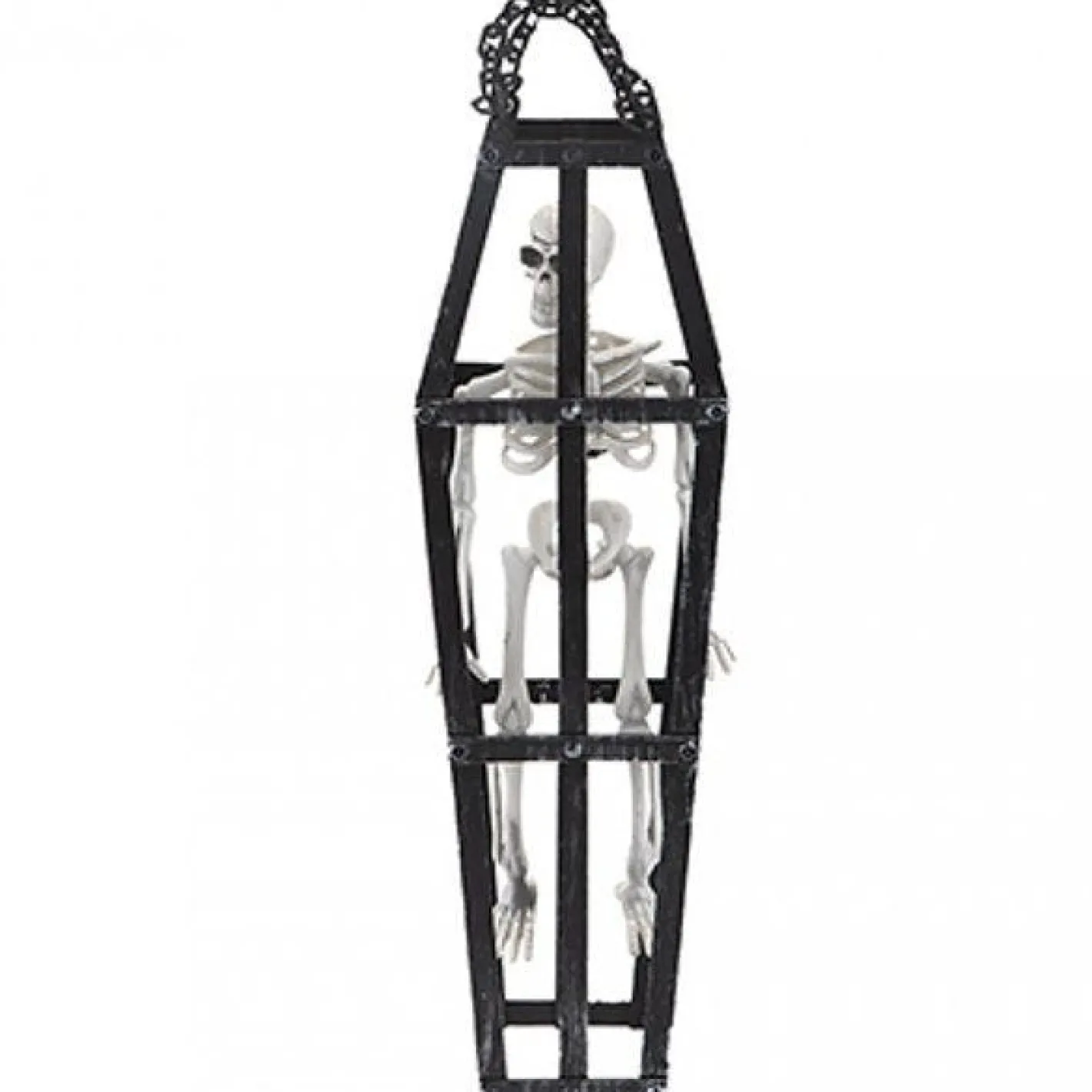 Party Delights Props<Hanging Skeleton Coffin - 40Cm