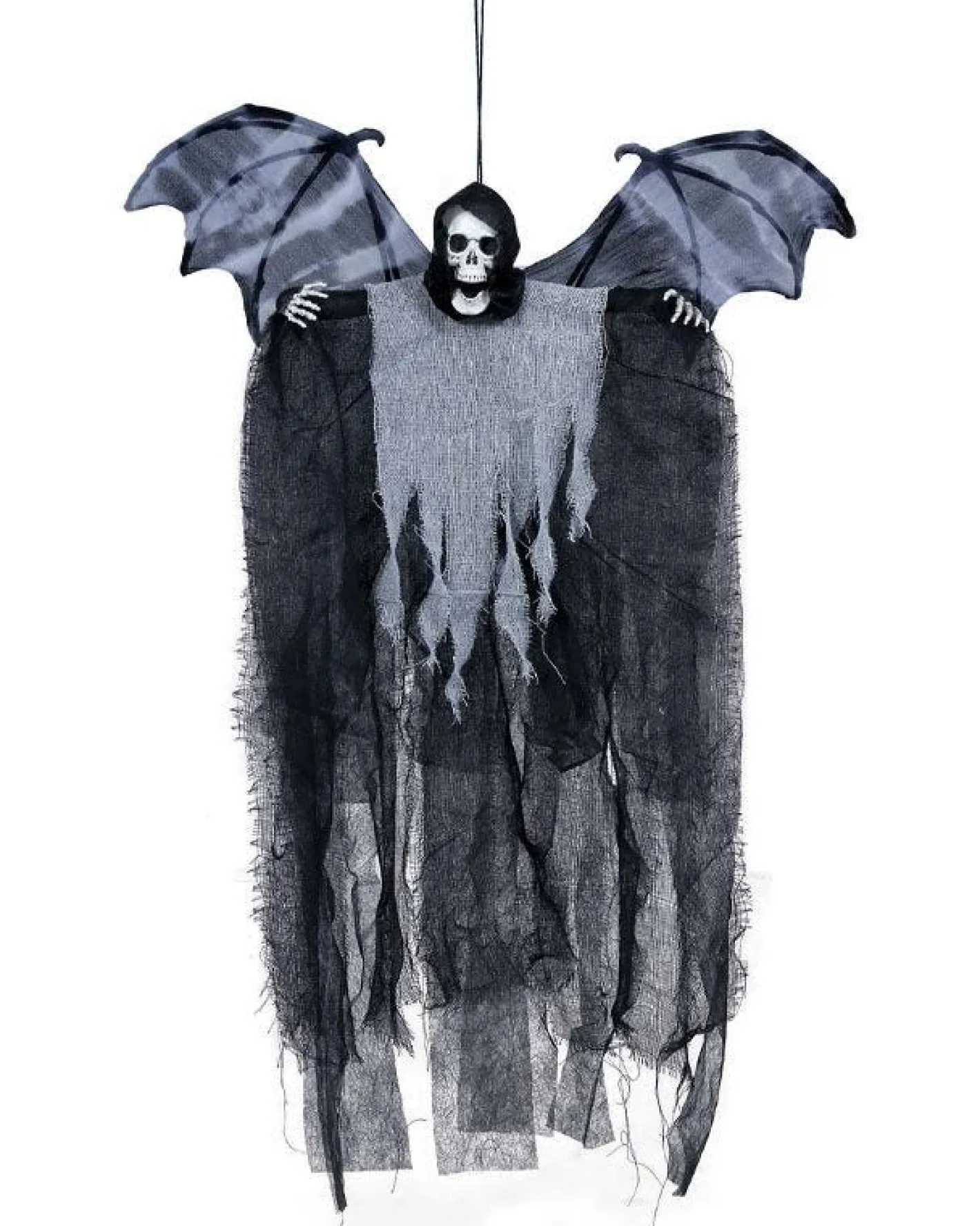 Party Delights Props<Hanging Skeleton With Wings - 60Cm