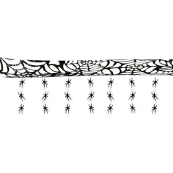 Party Delights Hanging Decorations<Hanging Spiders Ceiling Decoration - 3M