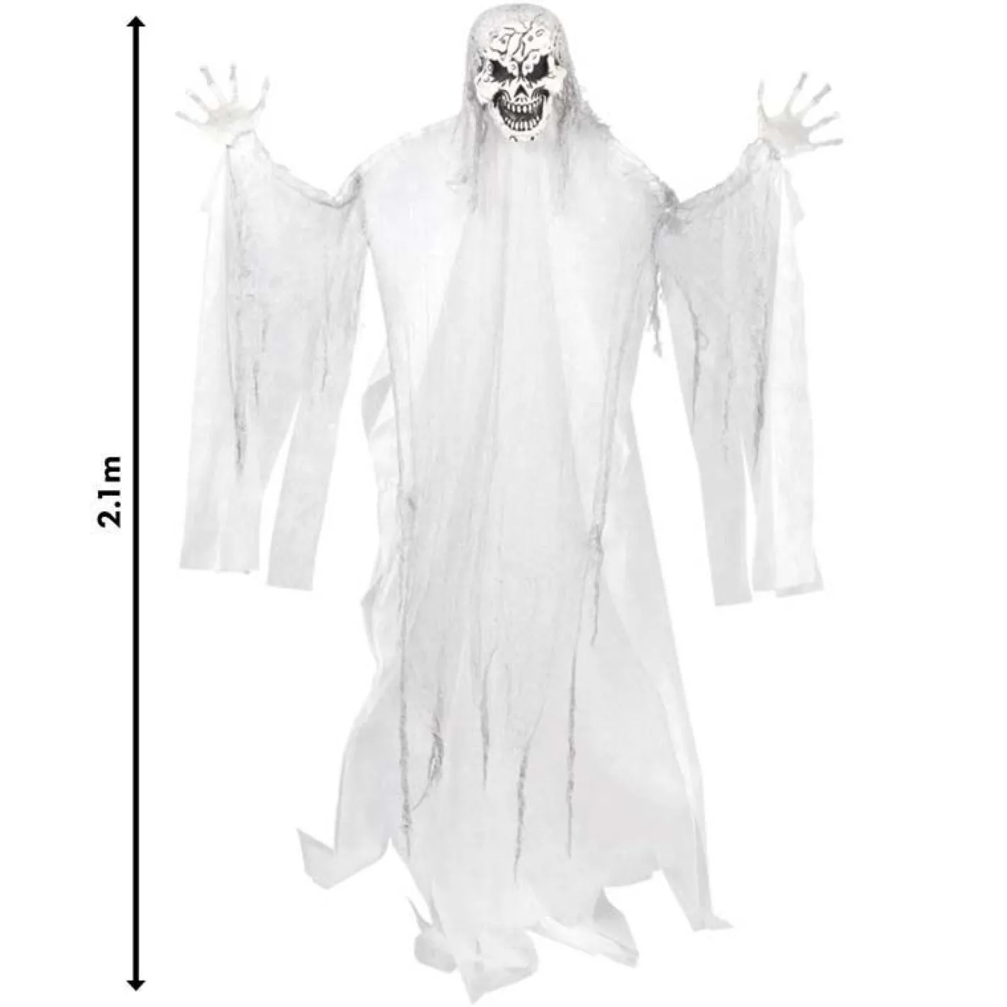Party Delights Props<Hanging White Reaper - 2.1M