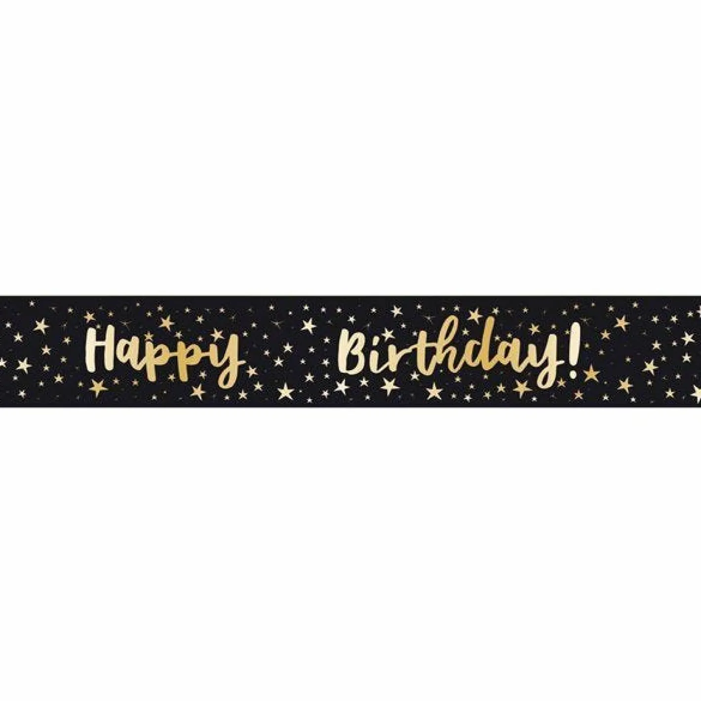 Happy Birthday Add An Age Foil Banner<Party Delights Clearance