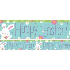 Happy Easter Paper Banners - 1M (3Pk)<Party Delights Sale