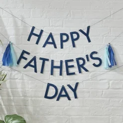 Happy Father's Day Bunting<Party Delights Hot