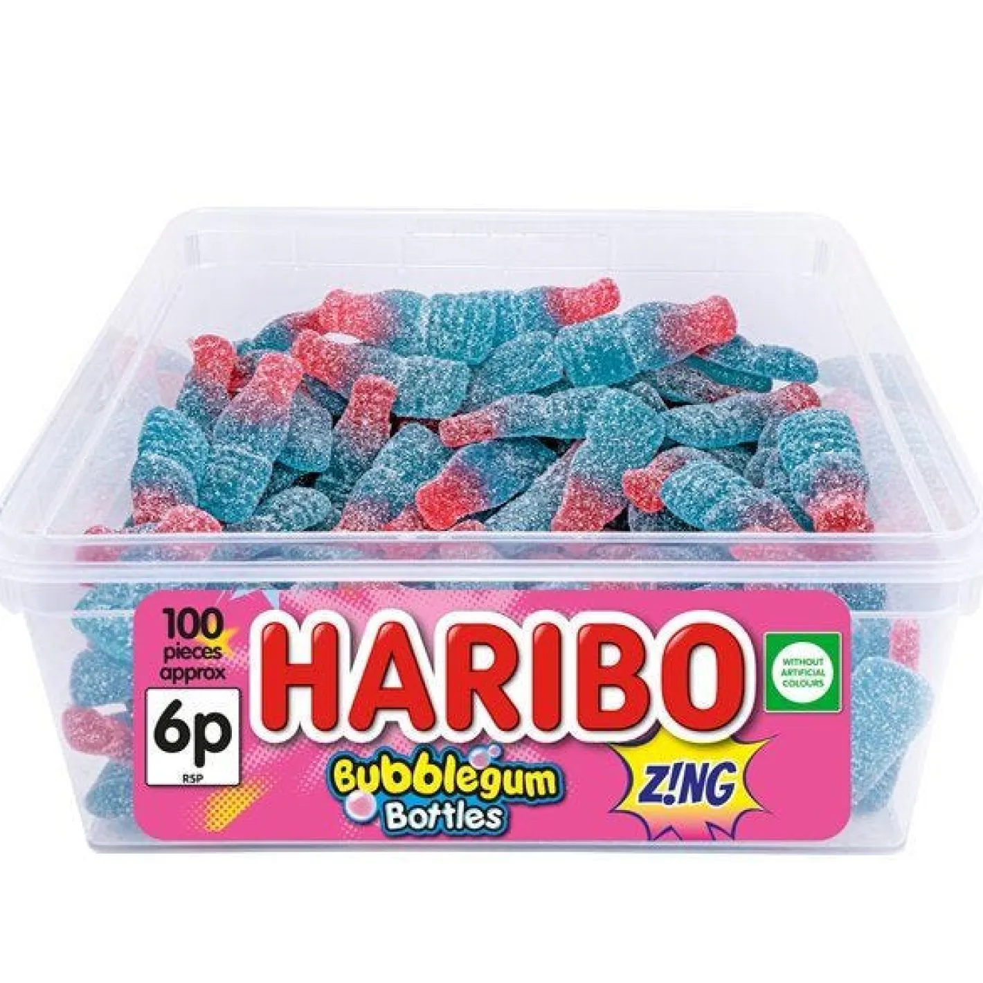 Haribo Fizzy Bubble Gum Bottles - 770G<Party Delights Discount