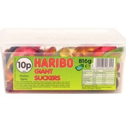 Haribo Giant Suckers - 816G<Party Delights New