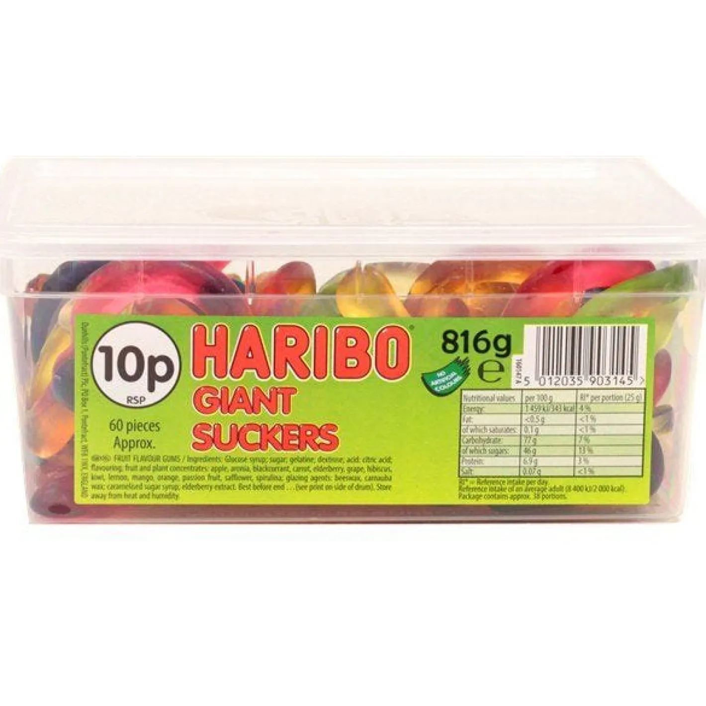 Haribo Giant Suckers - 816G<Party Delights New