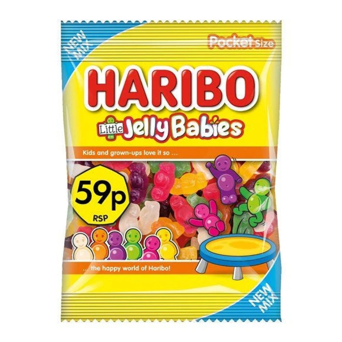 Haribo Little Jelly Babies - 60G<Party Delights Outlet