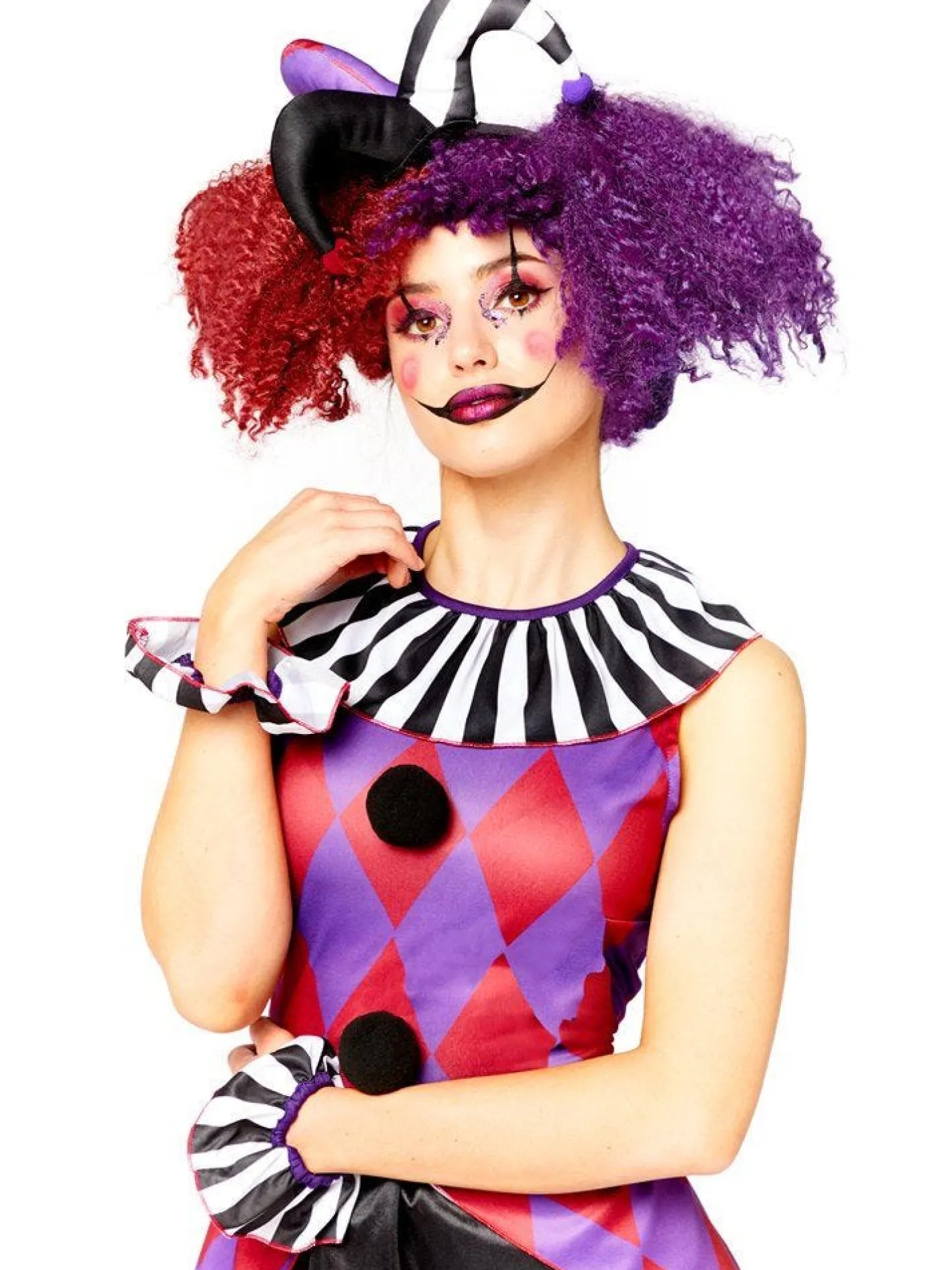 Women's Party Delights Women's<Harlequin Heartbreaker - Adult Costume