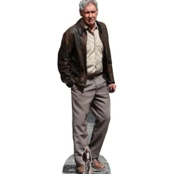 Harrison Ford Brown Leather Jacket Cardboard Cutout - 186Cm X 61Cm<Party Delights Clearance
